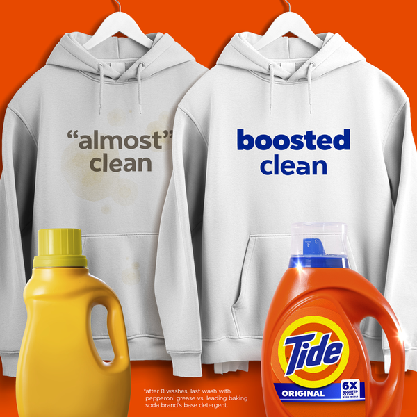 Tide Laundry Detergent Liquid, Original Scent, 64 Loads