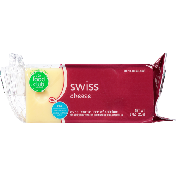 Food Club Cheese, Swiss