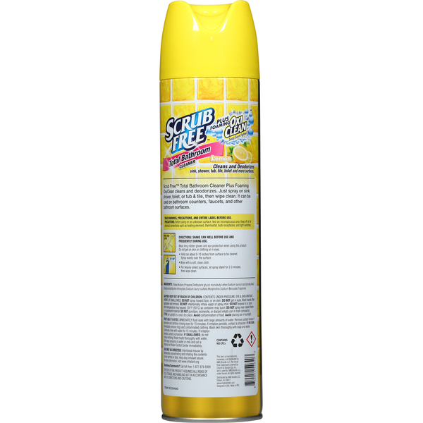 Scrub Free Lemon Scent Total Bathroom Cleaner