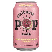 Culture Pop Soda Pink Grapefruit & Ginger️
