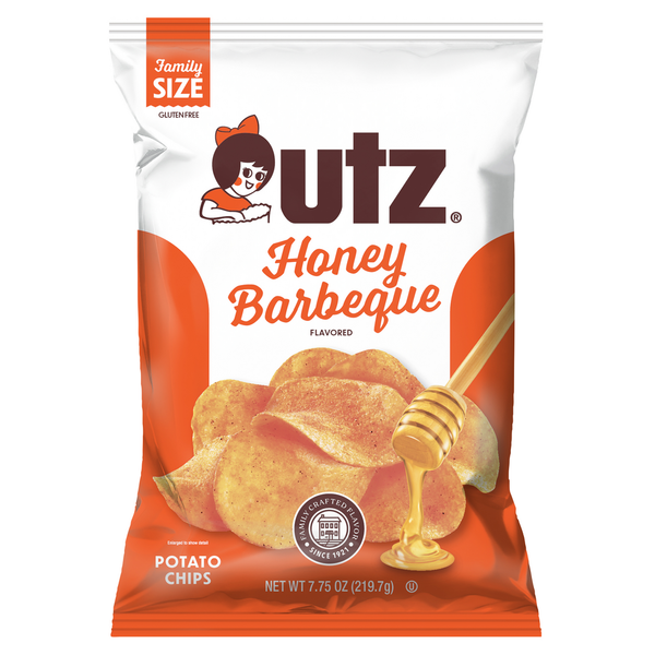 Utz Honey Barbeque Potato Chips