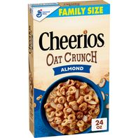 Cheerios Oat Crunch Almond Family Size Cereal️