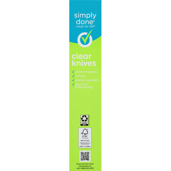 Simply Done Knives, Clear