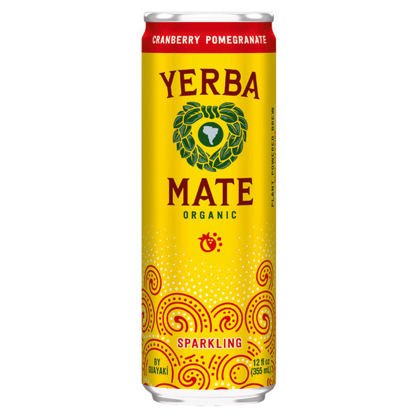 Yerba Madre Organic Yerba Mate Sparkling Cranberry Pomegranate