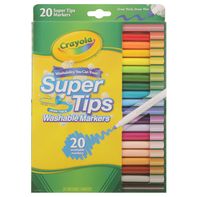 Crayola Markers, Washable, Super Tips️