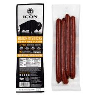 ICON Meats Bison & Pork Sticks - 4 oz - 4 pack - H...
️