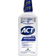 ACT Mouthwash, Anticavity Fluoride, Whitening, Gen...
️