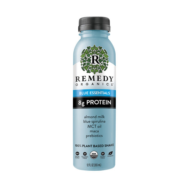 Remedy Organics Blue Essentials, Plant Based Protein, Ready-to-Drink DestGlow