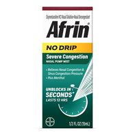 AFRIN No Drip Severe Congestion Maximum Strength 1...
️