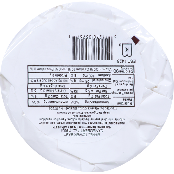 Eiffel Tower Camembert Cheese, Buttery & Creamy