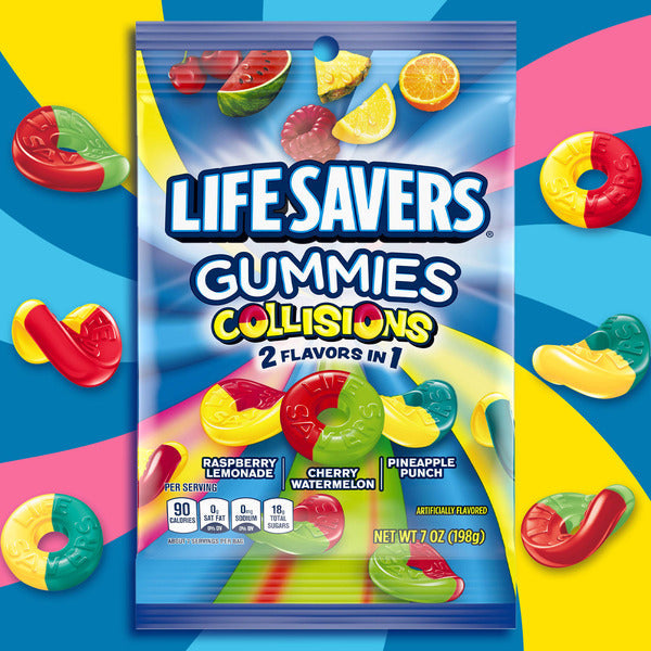 Life Savers Gummy Candy Collisions