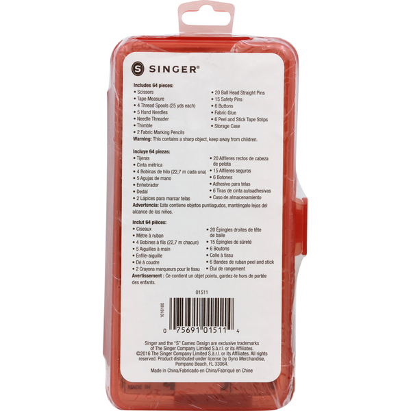Singer Sew Kit, Survival