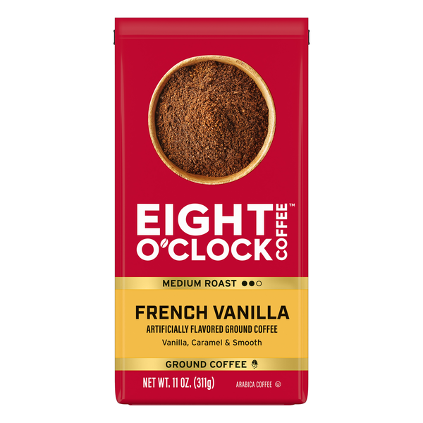 Eight O’Clock Medium Roast Ground French Vanilla Coffee