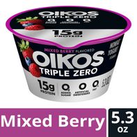 Oikos Triple Zero Mixed Berry Greek Yogurt️