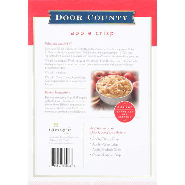 Door County Apple Crisp, All Natural