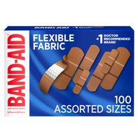 BAND-AID Flexible Fabric Adhesive Bandages, Comfor...
️