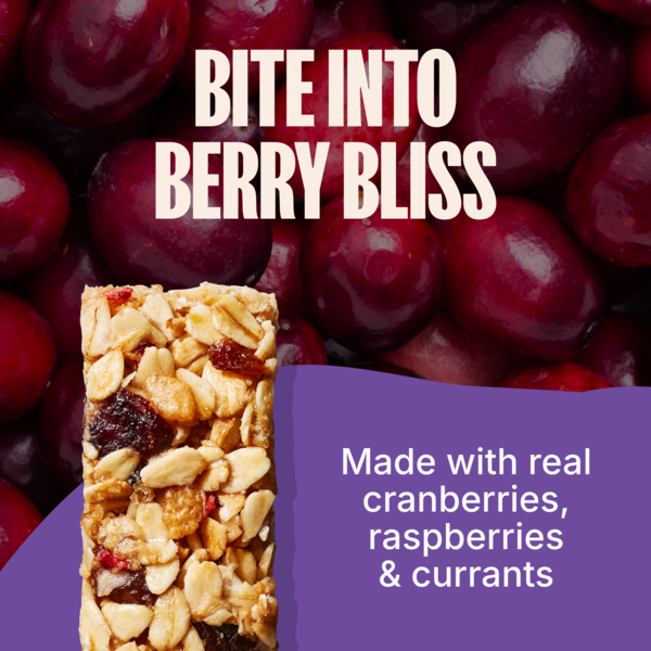 MadeGood Mixed Berry Granola Bars