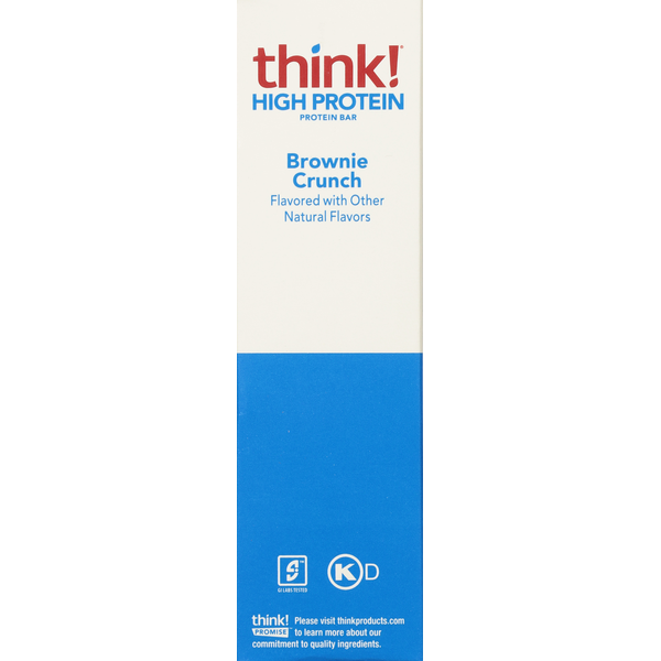 think! Brownie Crunch High Protein Bars