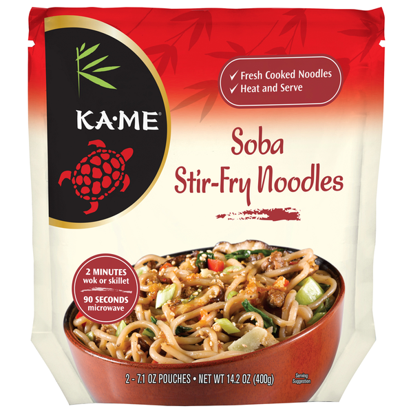 KA-ME Noodles, Stir-Fry, Soba