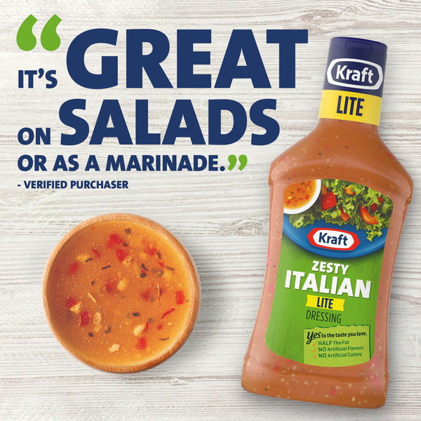Kraft Zesty Italian Lite Dressing