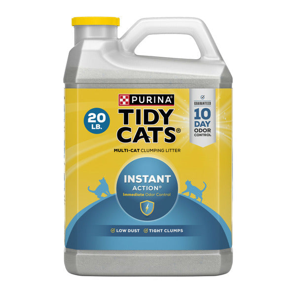Purina Tidy Cats Clumping Cat Litter, Instant Action Multi Cat Litter