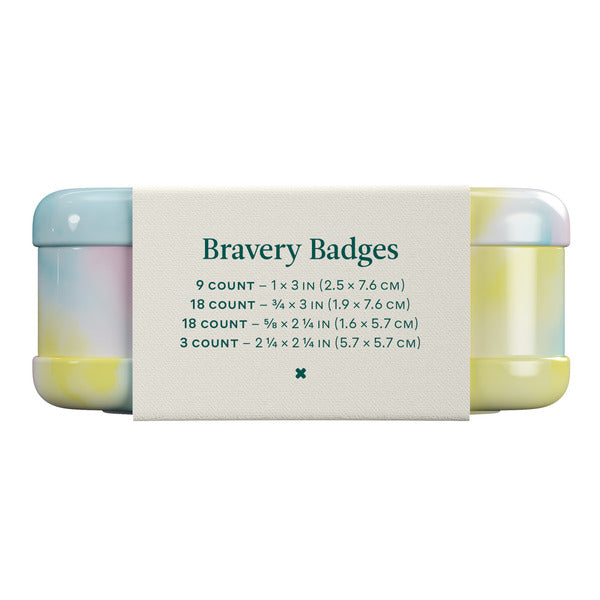 Welly Health Bravery Badges Colorwash - Assorted Flex Fabric Bandages