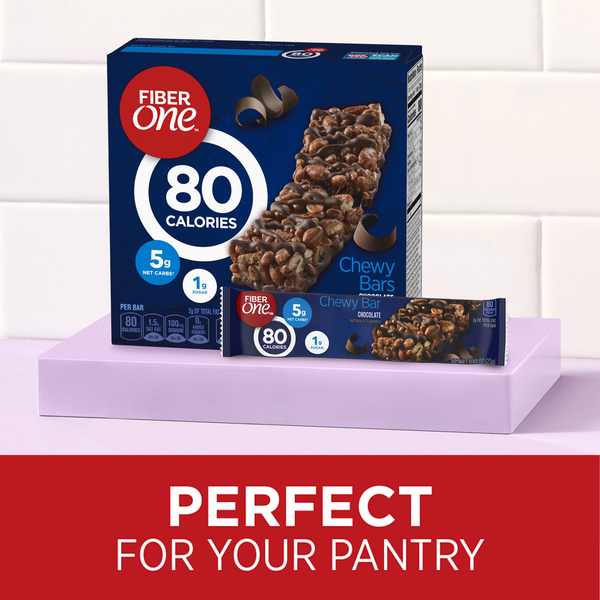 Fiber One 80 Calorie Chocolate Chewy Snack Bars