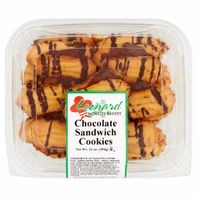 Leonard Novelty Bakery Chocolate Sandwich Cookies️ DestGlow