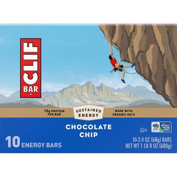 CLIF BAR Chocolate Chip Energy Bars