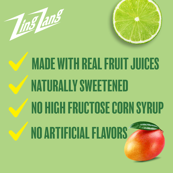 Zing Zang Amazing Mango Margarita Mix, Non-Alcoholic Cocktail Mixer
