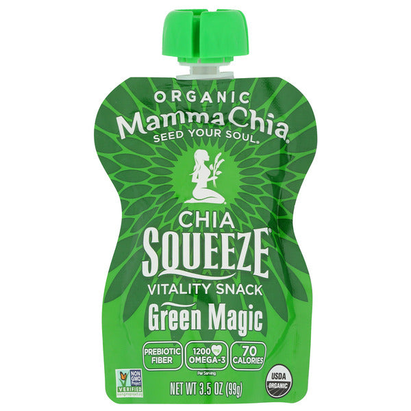 Mamma Chia Green Magic Chia Squeeze