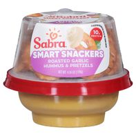 Sabra Hummus & Pretzels, Roasted Garlic️