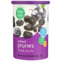Food Club Pitted Prunes Dried Plums️