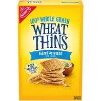 WHEAT THINS Hint Of Salt Low Sodium Snacks, Whole ...
️