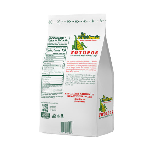 La Providencia Totopos Corn Tortilla Chips, 16 Ounce Bag