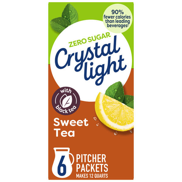 Crystal Light Sweet Tea Naturally Flavored Powdered Drink Mix