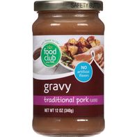 Food Club Gravy, Traditional Pork Flavored️