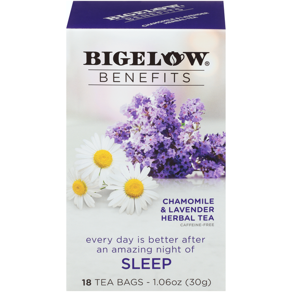 Bigelow Benefits Chamomile & Lavender Herbal Tea Bags