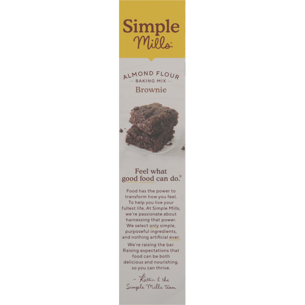 Simple Mills Almond Flour Brownie Baking Mix