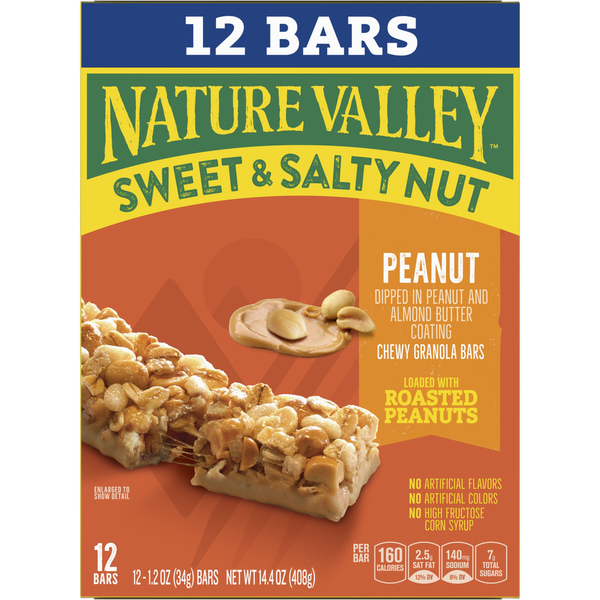 Nature Valley Sweet and Salty Nut Peanut Granola Bars