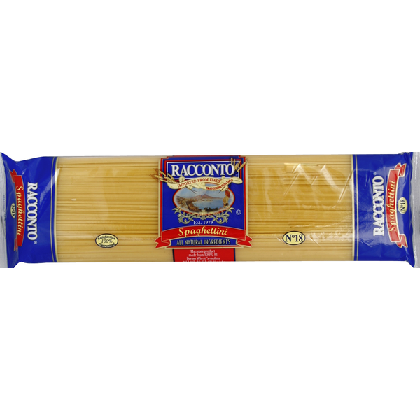 Racconto Italian Foods Spaghettini No. 18