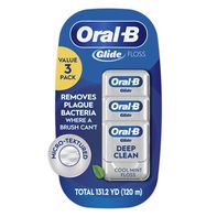 Oral-B Glide Deep Clean Dental Floss, Value 3 Pack...
️