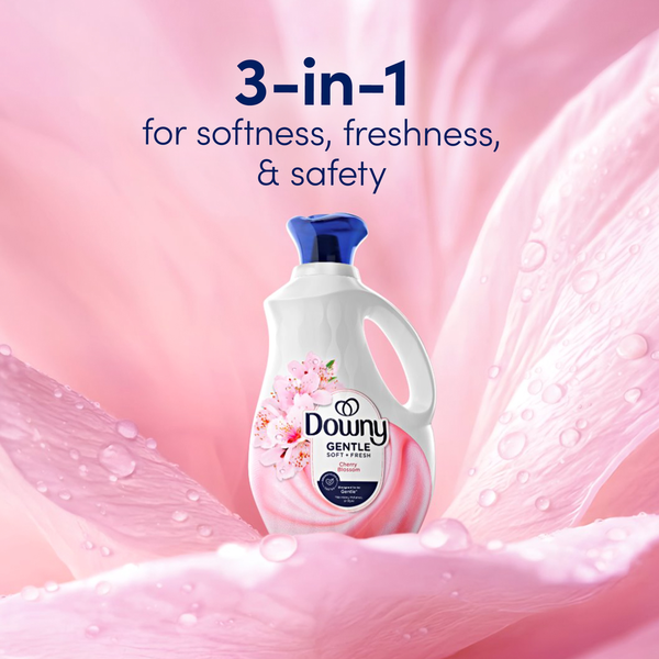 Downy Gentle Soft + Fresh Fabric Softener, Cherry Blossom Scent