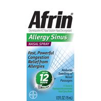 Afrin Nasal Spray, Allergy Sinus️