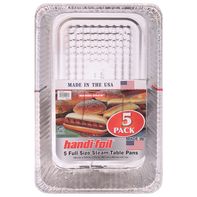 Handi-foil Steam Table Pans, Full Size, 5 Pack️