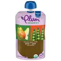 Plum Organics Pear, Spinach & Pea Baby Food️