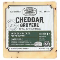 Wood River Creamery Cheese, Cheddar Gruyere, Smoke...
️