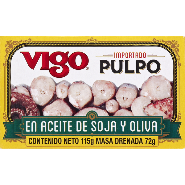 Vigo Octopus, in Soy and Olive Oil