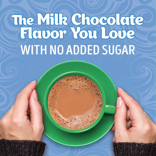 Swiss Miss Milk Chocolate Flavor No Sugar Added Hot Cocoa Mix
