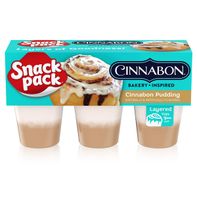 Snack Pack Cinnabon Bakery Inspired Flavored Puddi...
️